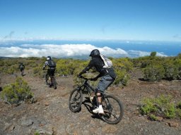 Descente du Maïdo en VTT